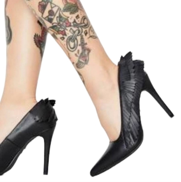 Angel Wing Heels by YRU - Picture 2 of 9